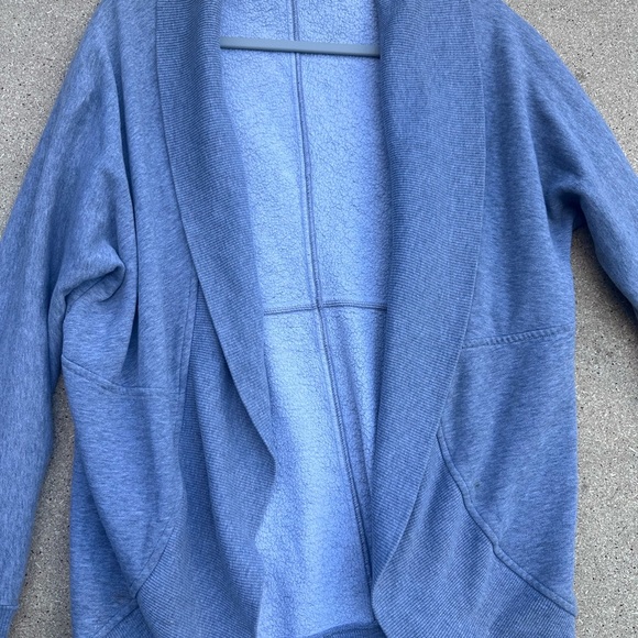 Women's Grey Open Front Sweater Banana Republic Size Medium - Picture 1 of 8